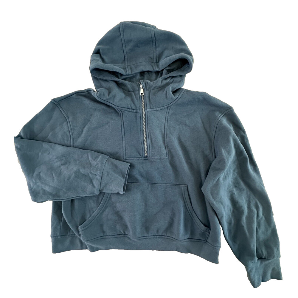 Primark Women's Blue Gray Sweat shirt hoodie Size S -6 /8